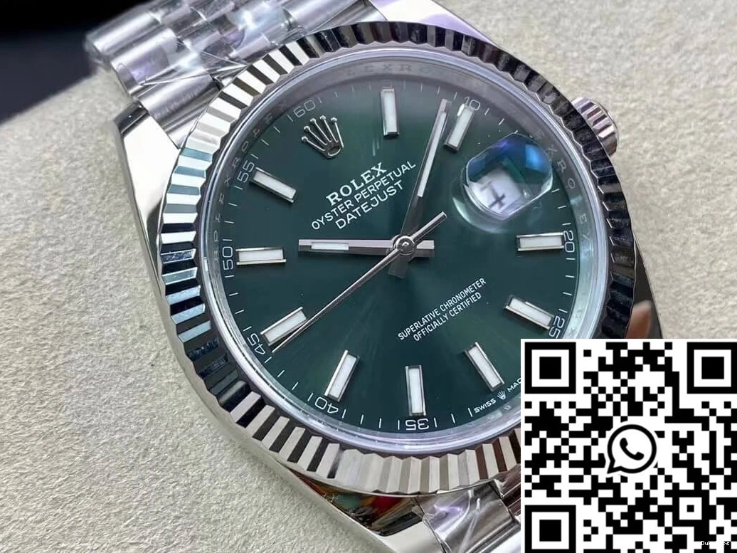 Factory Rolex Green Mint Clean M126334-0027 Datejust Dial 0727